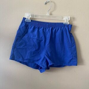 Urban Renewal Royal Blue Athletic Shorts‎ Elastic Waist Pockets Women's S/M